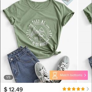 TAKE ME TO THE MOUNTAINS GRAPHIC TSHIRT